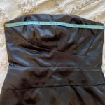 White House | Black Market COPY -  Elegant Black Strapless Cocktail Dress Size 12 Photo 7