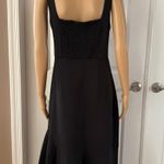 Anthropologie The Ariana Square-Neck Asymmetrical Ruffle-Hem Dress Photo 11