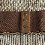Charming Charlie  Tan Woven Stretch‎ Belt Size S/M Photo 0