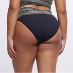 River Island Plus NWOT Bikini Bottom Black With Gold Embroidered Detail Size 22 Photo 13
