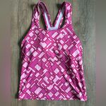 Nike Pink Geometric‎ Women's  Tank Photo 0