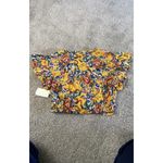 BP yellow floral top medium size medium Photo 3