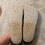 Birkenstock  Sienna Big Buckle Size 38 Metallic Gold Buckle Slide Womens Comfort Photo 2