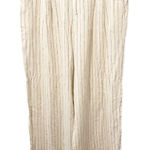 A New Day  Cream Linen Pinstripe Wide Leg Pants‎ Photo 0