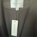 Amour Vert  XL Navy One Button Corduroy Blazer With Black Silk Trim‎ Lapel… Photo 6