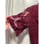 Honey Punch Small Maxi Lace Purple Dress Photo 2