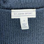 ST JOHN Sport Vintage Women’s Black Santana Knit Cocoon Cardigan Small Photo 3
