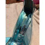 Good American  Cinder-F*cking-Rella Pumps Embellished Clear Blue Heels 11.5 Shoes Photo 3