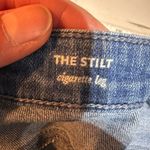 AG Adriano Goldschmied  Women's The Stilt Cigarette Leg Jeans Blue Denim Size 28R Photo 11