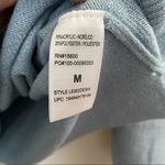 Wit & Wisdom Sweater Boatneck Cable Knit Sweater Stone Blue Casual Knit Comfy Size M Photo 8