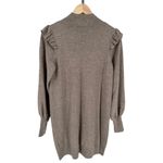 Joie  Catriona Turtleneck Dress Tan Long Sleeves Wool Cashmere Blend size Small Photo 8