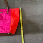 Vera Bradley  Pink and Orange Quilted Tote Photo 10