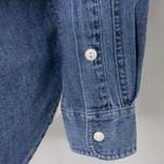 Madewell ‎ Denim Oversized Ex-Boyfriend Shirt in Hutcherson Wash Photo 9