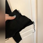 AG Adriano Goldschmied ADRIANO GOLDSCHMIED 28R The Farrah Skinny Ankle High Rise Coated Jeans Black Photo 2