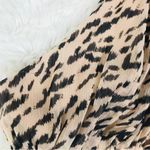 Gianni Bini Leopard Print Maxi Dress One Shoulder Long Sleeve Party Size 4 New Photo 11