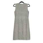 Neiman Marcus  Cashmere Gray Sleeveless Knit Dress SMALL Photo 1