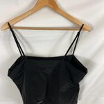 VERO MODA NWT Giana Woven Crop Cami In Black size XL Photo 4