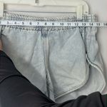 One Teaspoon  Runner Elasticated Denim Shorts - Le Surf Light Gray Sz  S 🦋 Photo 5