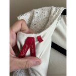 Red Camel  off white lace and navy patterned dress- sundress size medium Photo 2