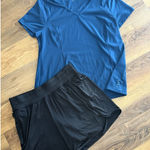 Lane Bryant LIVI Activewear Workout Shorts & Short Sleeve SET -Women’s 14-16 L Photo 0