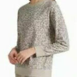Splendid  Cheetah Pullover Sweater Photo 0