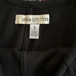 Urban Outfitters  Black Lace Sleeve Crop Top. Photo 3