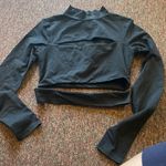 Tiger Mist  black crop top small Photo 0