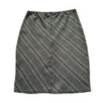 Derek Heart 🔃 Green Plaid Pencil Uniform Skirt Photo 1