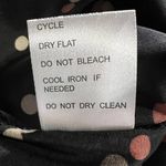 Tracy Negoshian Emma Multicolor Polka Dots Black One Shoulder Long Sleeve Dress Photo 6