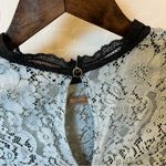 Little Mistress  Lace Midi Pencil Dress With Contrast Panel size 4 Photo 5