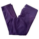 Alo Yoga Alo Women’s Size S Purple Mesh Insert Cropped Leggings Photo 0