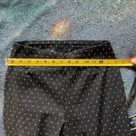 Zac & Rachel Polka Dot Pull‑On Pants 6 Black White Casual Stretch Ankle Straight Photo 10