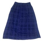 John Paul Richard  Lined Patterned Midi Skirt Size 1X NWT Flowy Church Office Photo 1