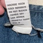 Haggar Vintage Full Zip Sleeveless Denim Vest Blue Size L Photo 4