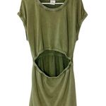 Aerie OFFLINE Weekend Fleece Cutout Dress Photo 1