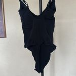 SKIMS ‎ S/M Seamless Sculpt Thong  Bodysuit Onyx NWOB Size M black first release Photo 5