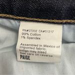 Paige Denim Bermuda Shorts in Warner Long Jean Shorts Dark Wash Size 24 | 00 Photo 7