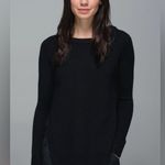 Lululemon Yin To You Black Sweater Merino Wool Photo 1