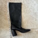 & Other Stories & Other Stories Black Knee High Boots genuinely soft leather round heel size 9.5 Photo 10