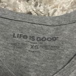 Life is Good 🎄  holiday Christmas tree red truck peace long sleeve shirt 🎄 Photo 5