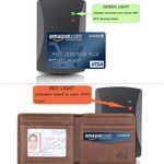 Wallet for Men-Genuine Leather RFID Blocking Bifold Stylish Wallet With 2 ID Window Photo 2