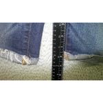 American Eagle Bermuda Shorts Women 4 Stretch Low Rise Cuffed Fringe Hem Y2K Photo 4