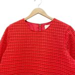 Kate Spade New York Ashby Dress Maraschino Red Embroidered Shift Women’s Size 14 Photo 5