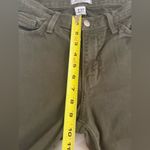 Judy Blue  olive green skinny jeans mid rise Size 5/27 0356‎ Photo 6