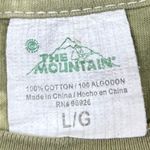 The Mountain  Size L Green Tie-Dye Wolves Patriotic Wolf T-Shirt Tee Shirt Photo 1