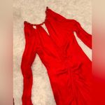 Veronica Beard NWOT  Fayla Chain-Detail Dress in Watermelon sz 8 Photo 7