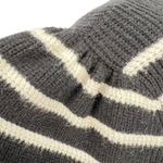 Bagatelle  Striped Super Soft V-Neck Cardigan Sweater Black Ivory Size Large Photo 4