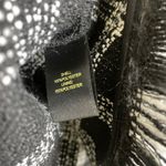 House of Harlow Shacket Womens Medium Black Button Up Tweed White Check Heavy Photo 8