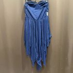 Sequin Hearts  Navy Dress with Sparkling Accents, Size 9 Photo 1