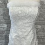 Sonia Cholette Elegant White Strapless Wedding Dress Size 10 Photo 7